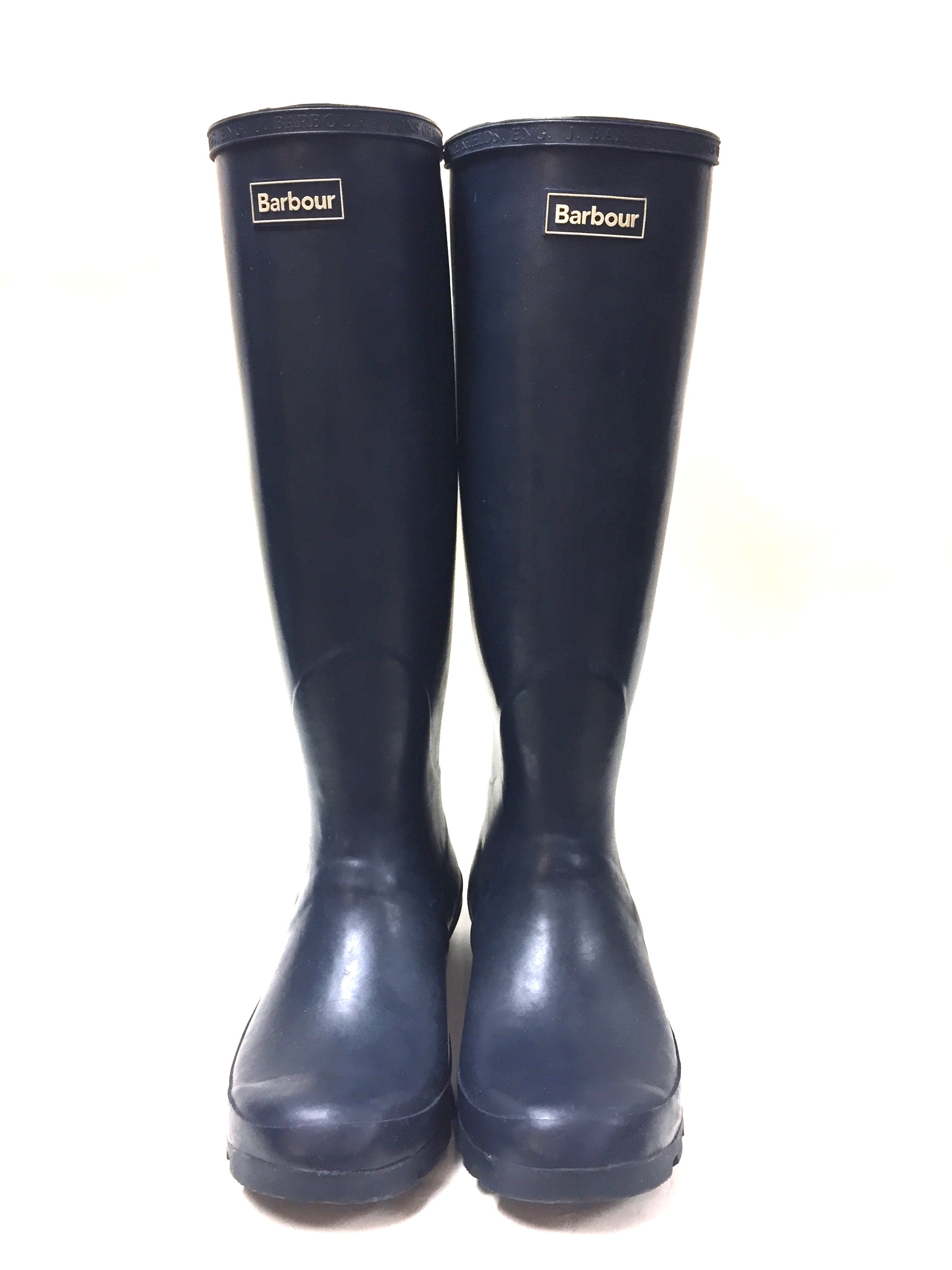 navy leather boots size 6