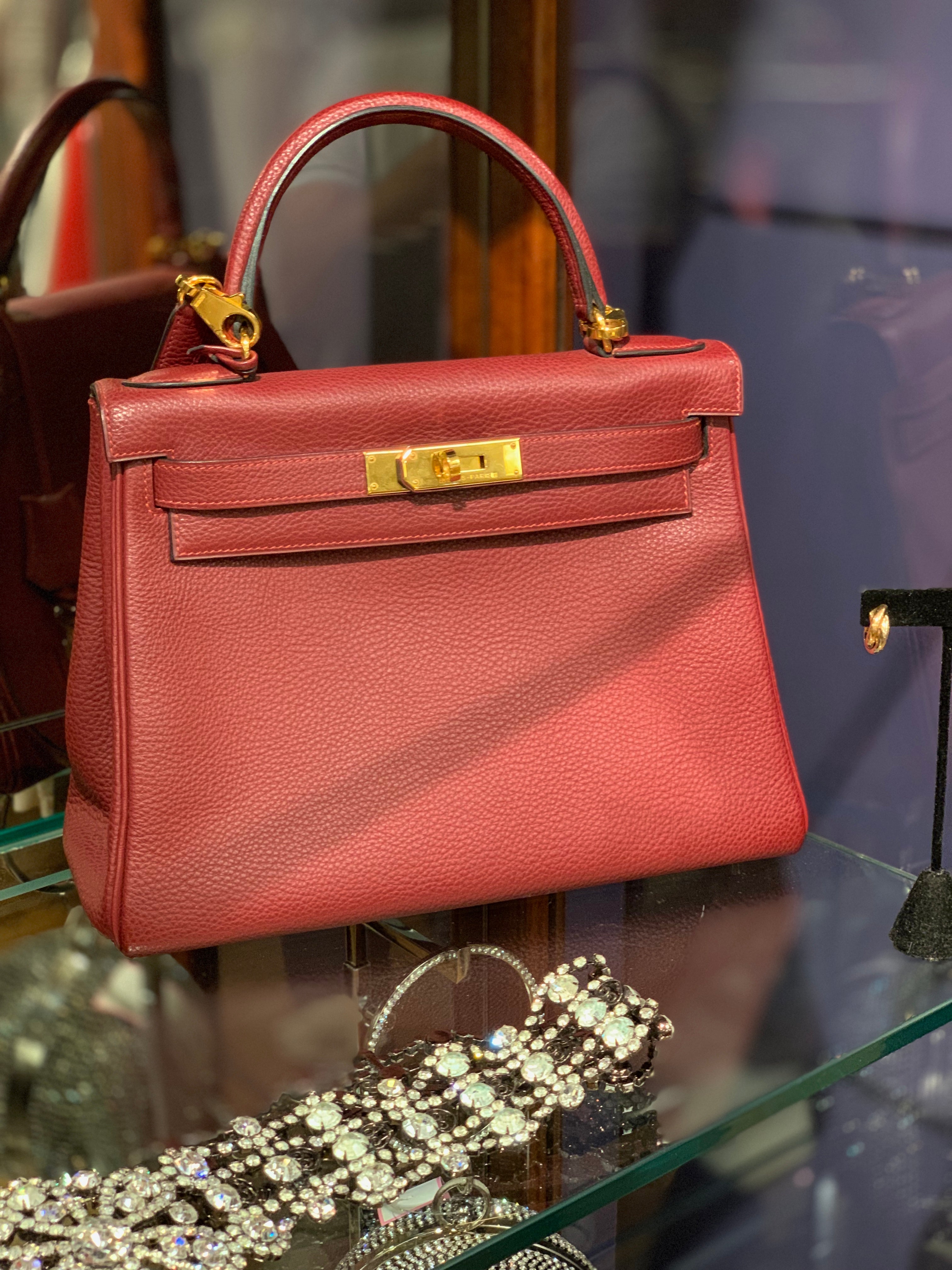 hermes kelly rouge