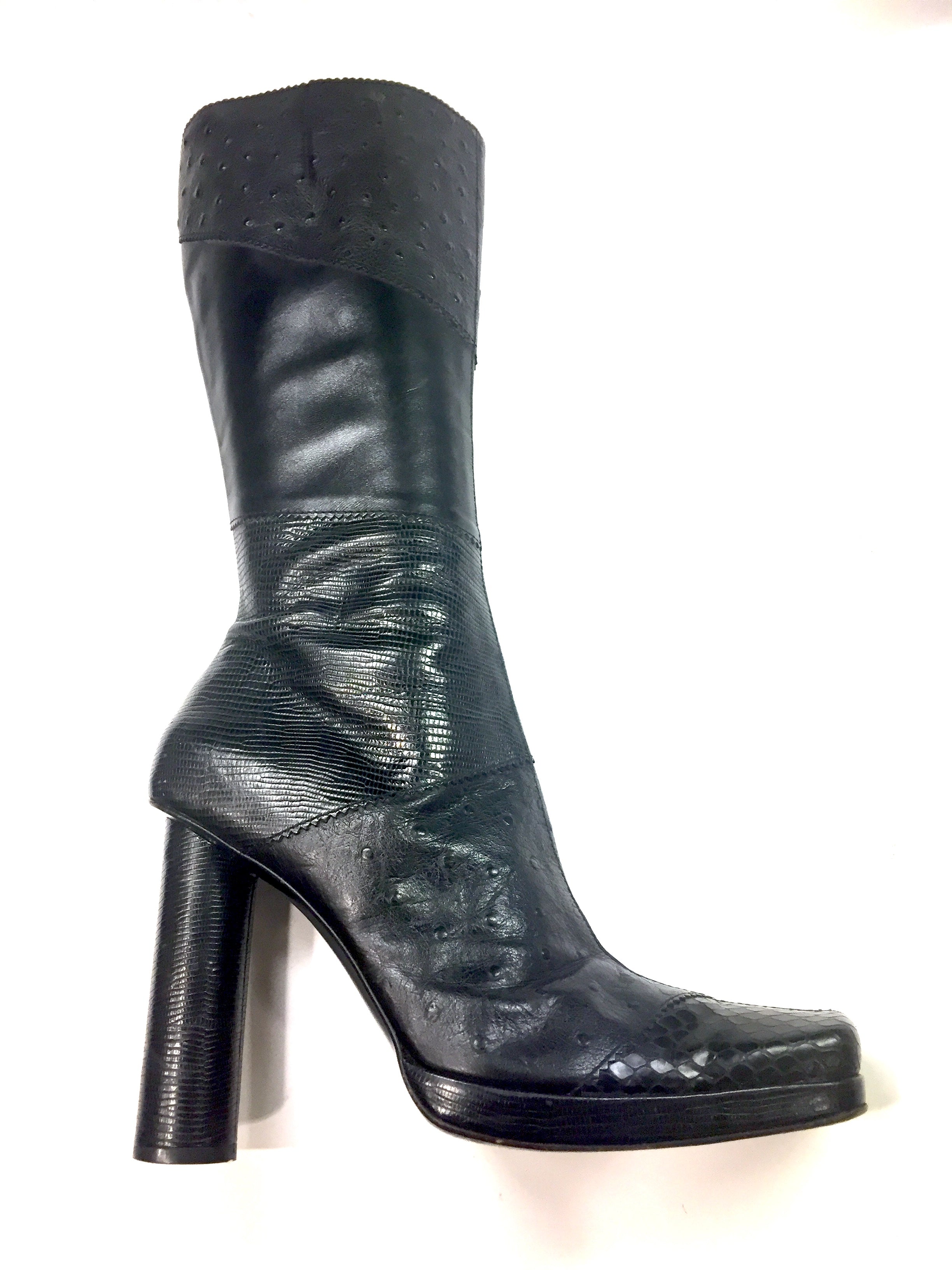 vintage versace boots