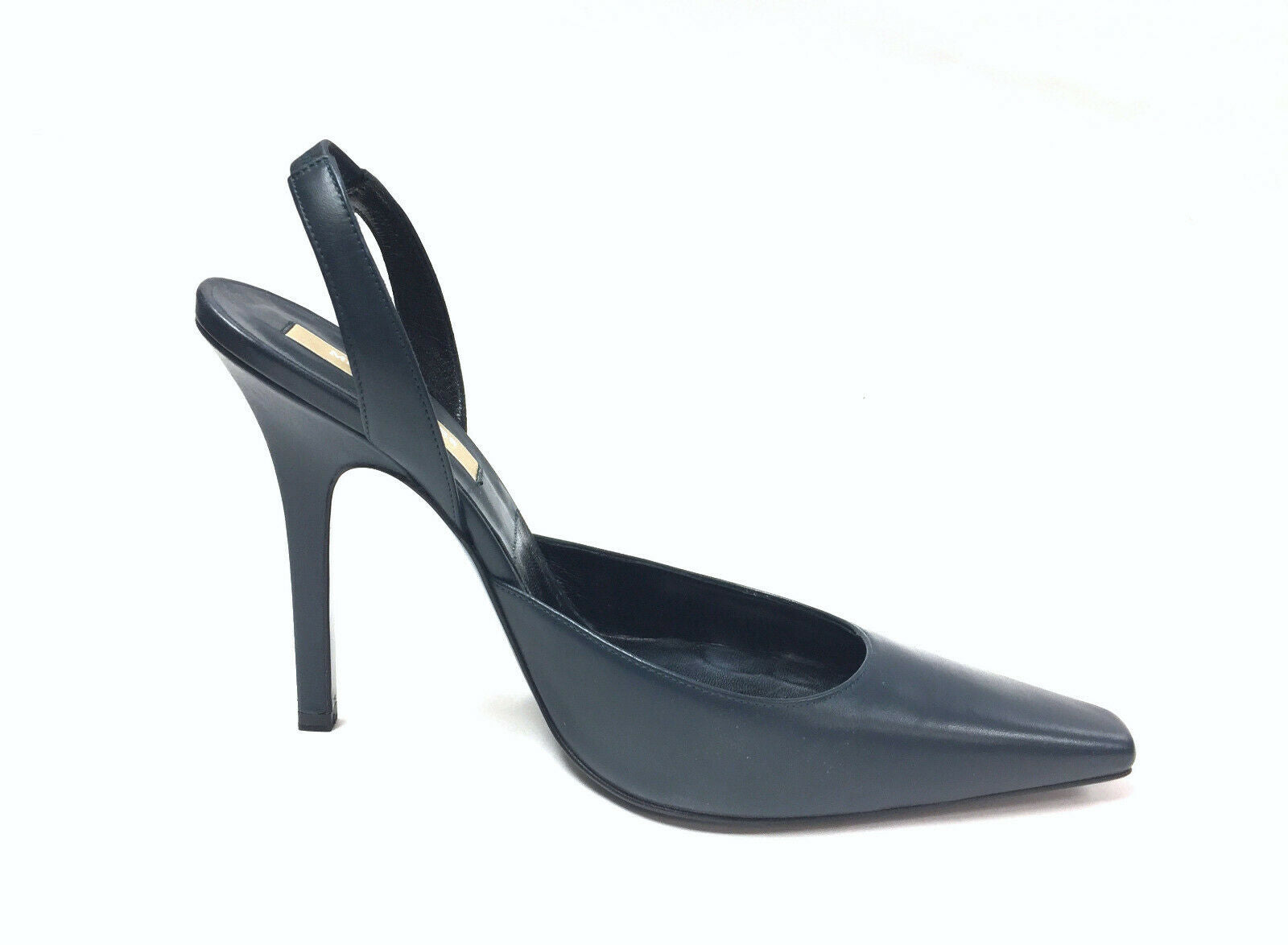 michael kors navy blue heels