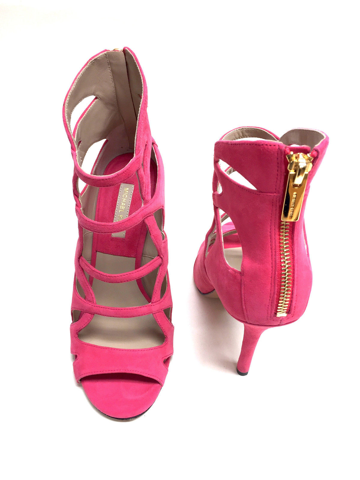 michael kors high heels pink