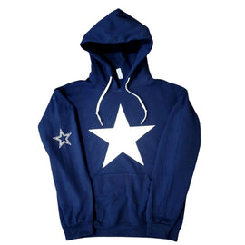 Dallas Cowboys Big Logo Premium Navy Hoodie, 3X