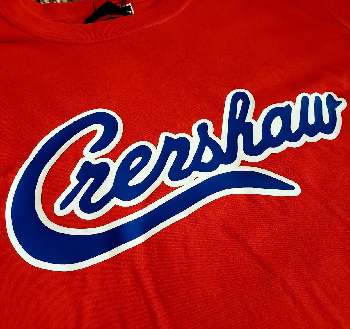 red crenshaw shirt