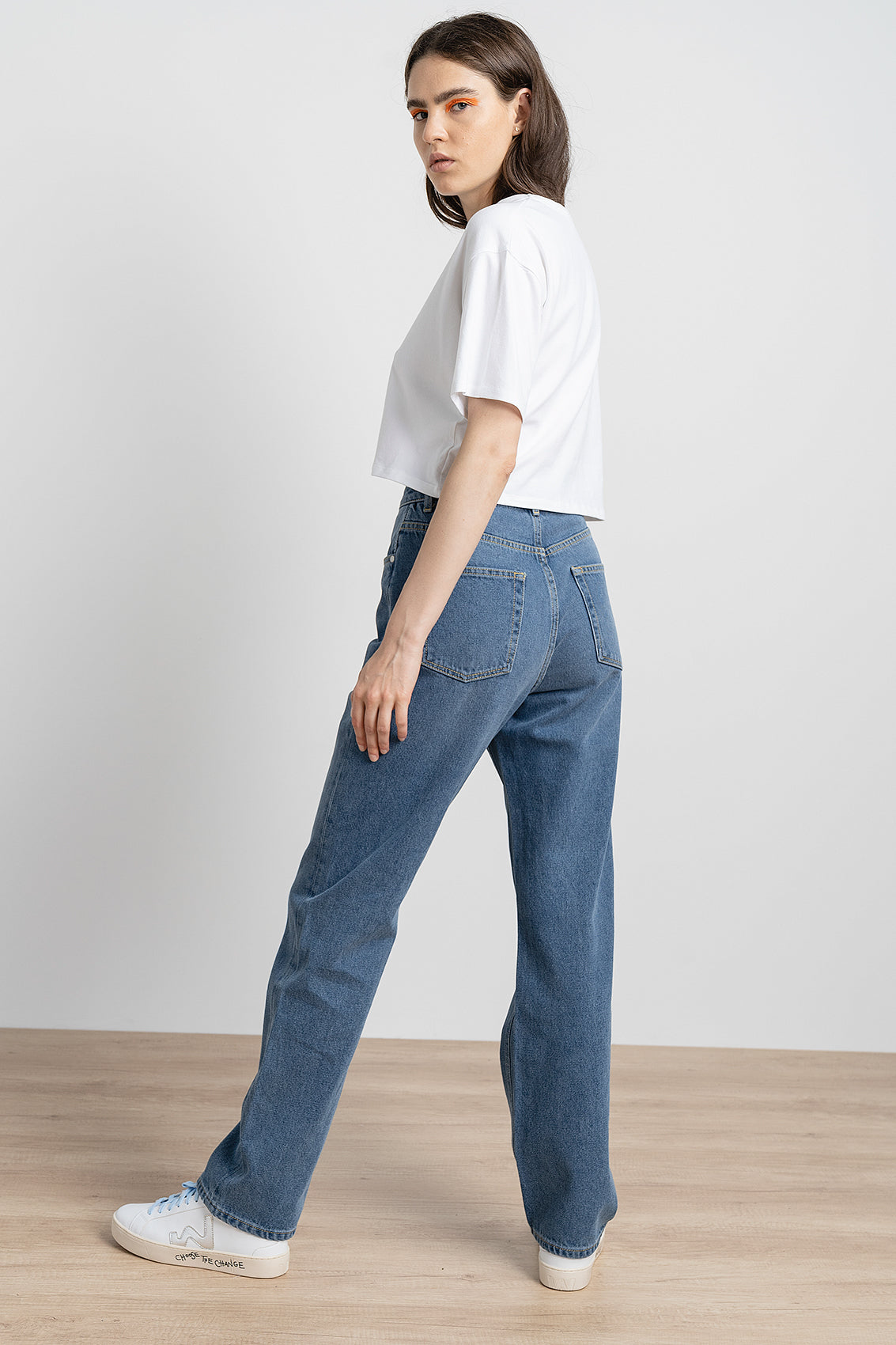 non tapered jeans