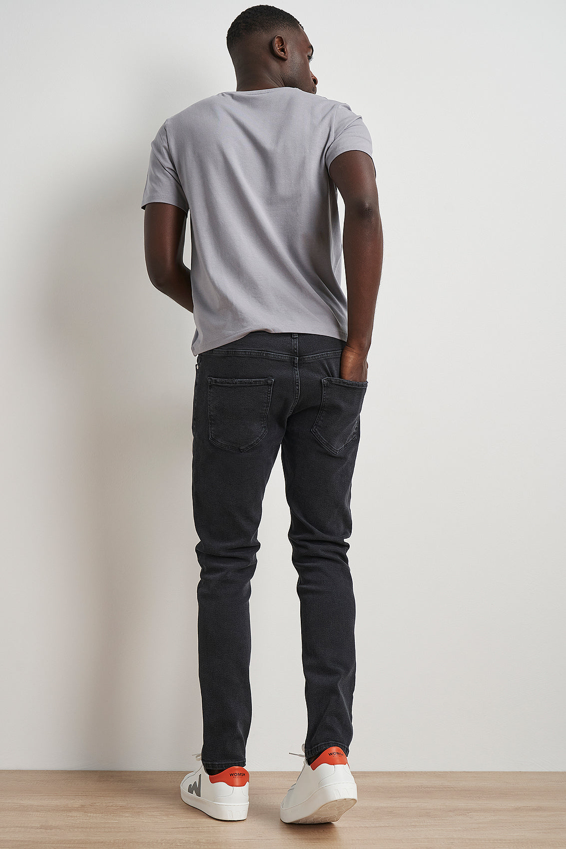 slim straight tapered jeans