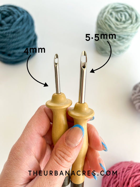 Mini Adjustable Punch Needle - Flexible Punch Needle - Wild Wool Way