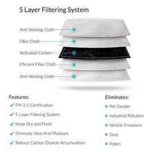 Load image into Gallery viewer, Filters for Adults&#39; Masks - PM 2.5 Activated carbon filters
