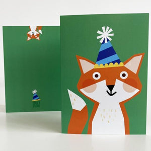 Party Animals Greetings Card - Emily Spikings