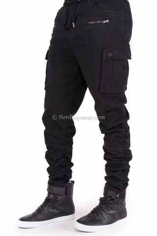 slim fit cargo jogger pants