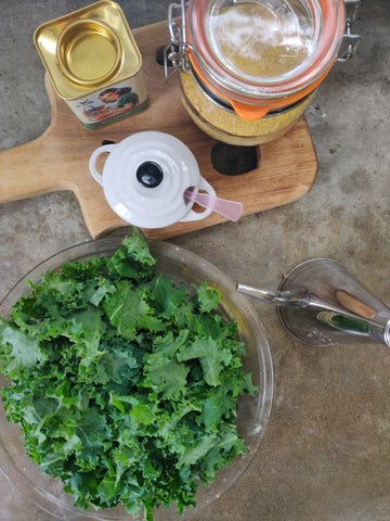 Kale chips Pomario