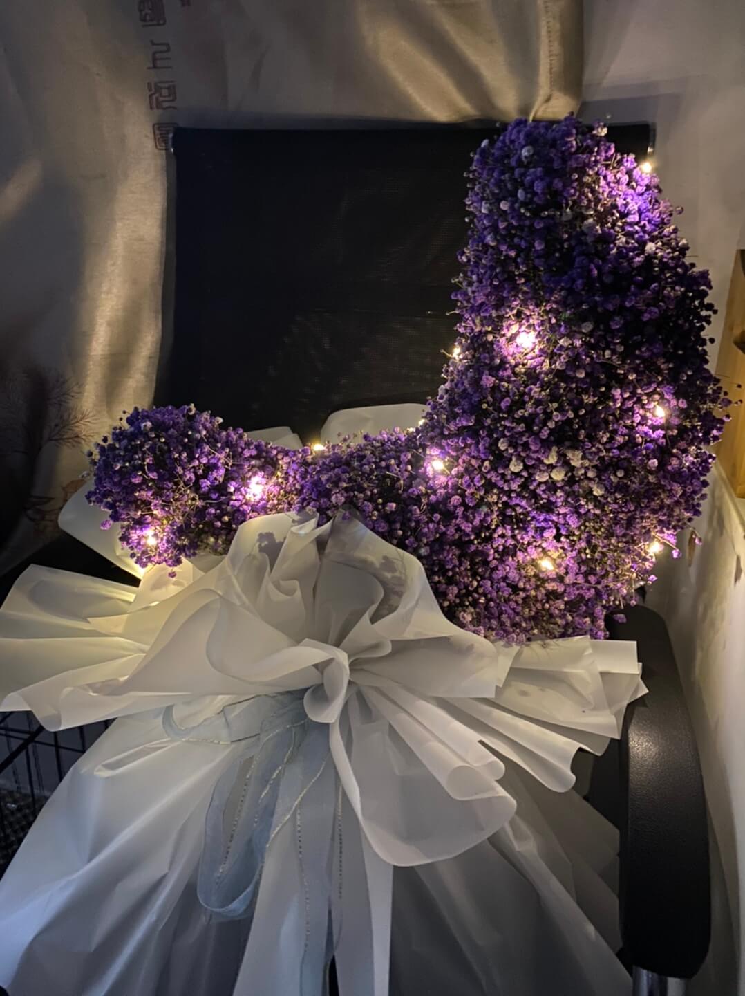 Moon-shaped Floral Foam For DIY Moon Shaped Flower Bouquet –