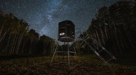 Orion Hunting Blind and Elevated Stand Tower with Stair