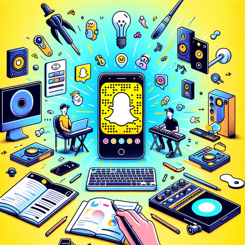 snapchat success, how to connect with producers on snapchat, use snapchat to grow your network