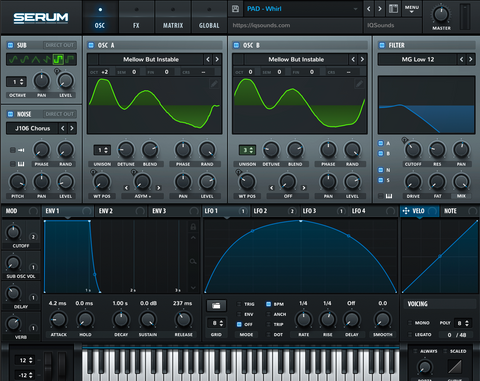 pluck serum presets, iq sounds, iqsounds, best serum presets, serum presets 2024, download xfer serum, download serum
