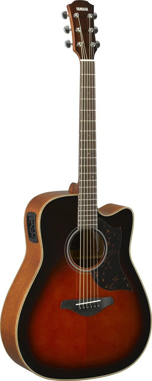 yamaha tobacco brown acoustic guitar