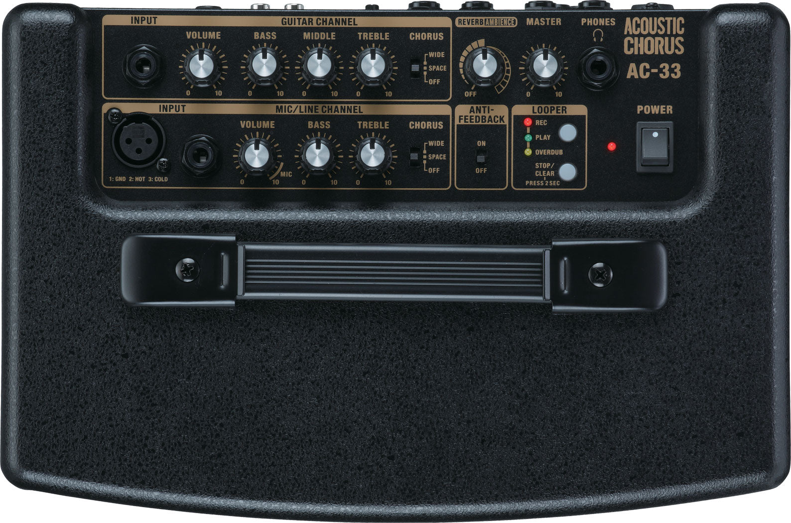 Roland AC-33 Acoustic Chorus Guitar Amplifier (AC33) – The Music