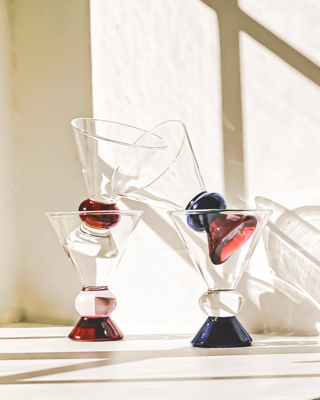 Dizzy Cocktail Glasses by Sophie Lou Jacobsen – Folkways