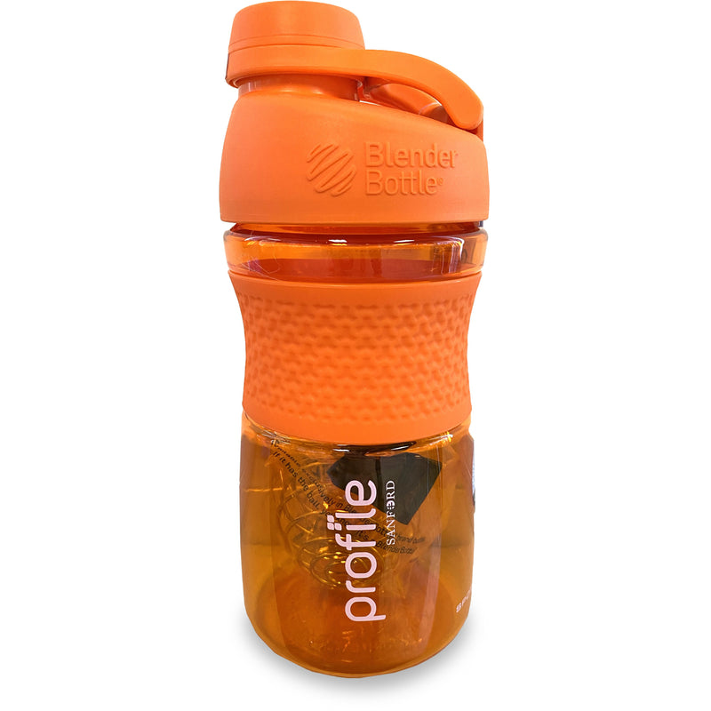 orange blender bottle