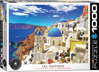 Eurographics | Oia Santorini Greece 1000 piece puzzle Eurographics - Oscar & Libby's