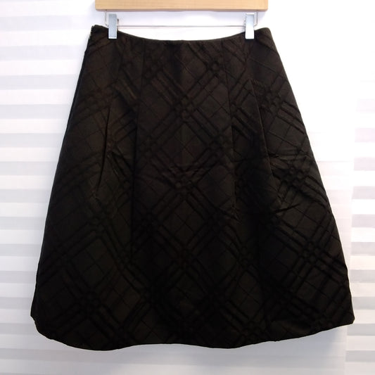 NWT -- TALBOTS Black White Checked A-line Skirt -- 12P – CommunityWorx  Thrift Online