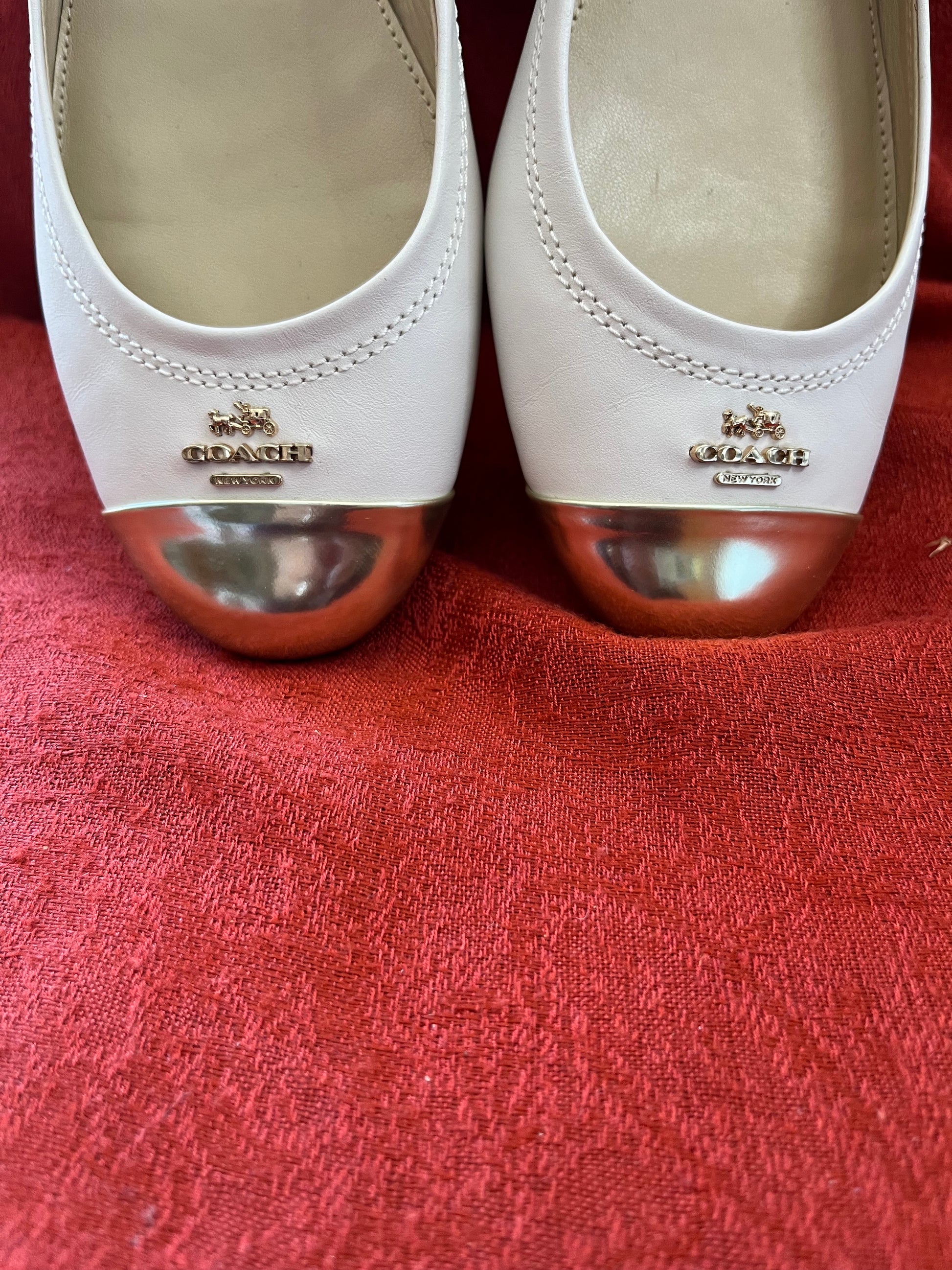 Coach Leather Ballet Flats Size 7B – CommunityWorx