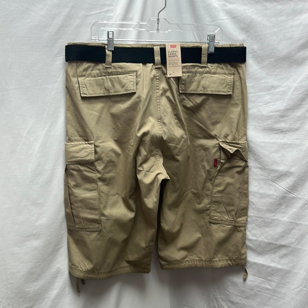 NWT -- Levi's Classic Khaki Cargo Shorts -- Size 36 – CommunityWorx