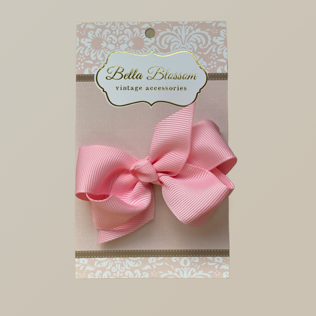 pink baby bow