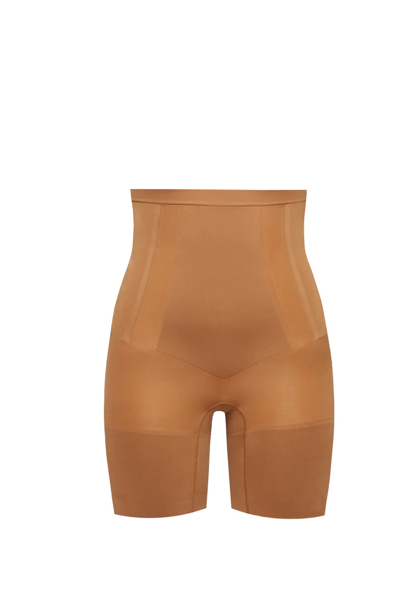 OnCore Open-Bust Mid-Thigh Bodysuit - Soft Nude – Azlinn Hope