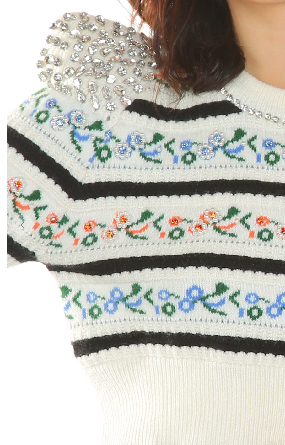 herlipto Rodin Pearl Knit Pullover-