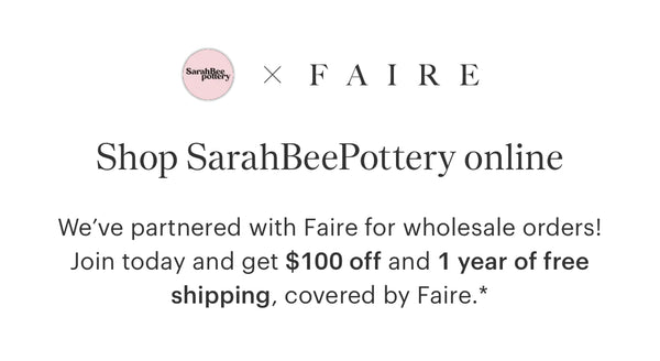 Wholesale — SarahBeePottery