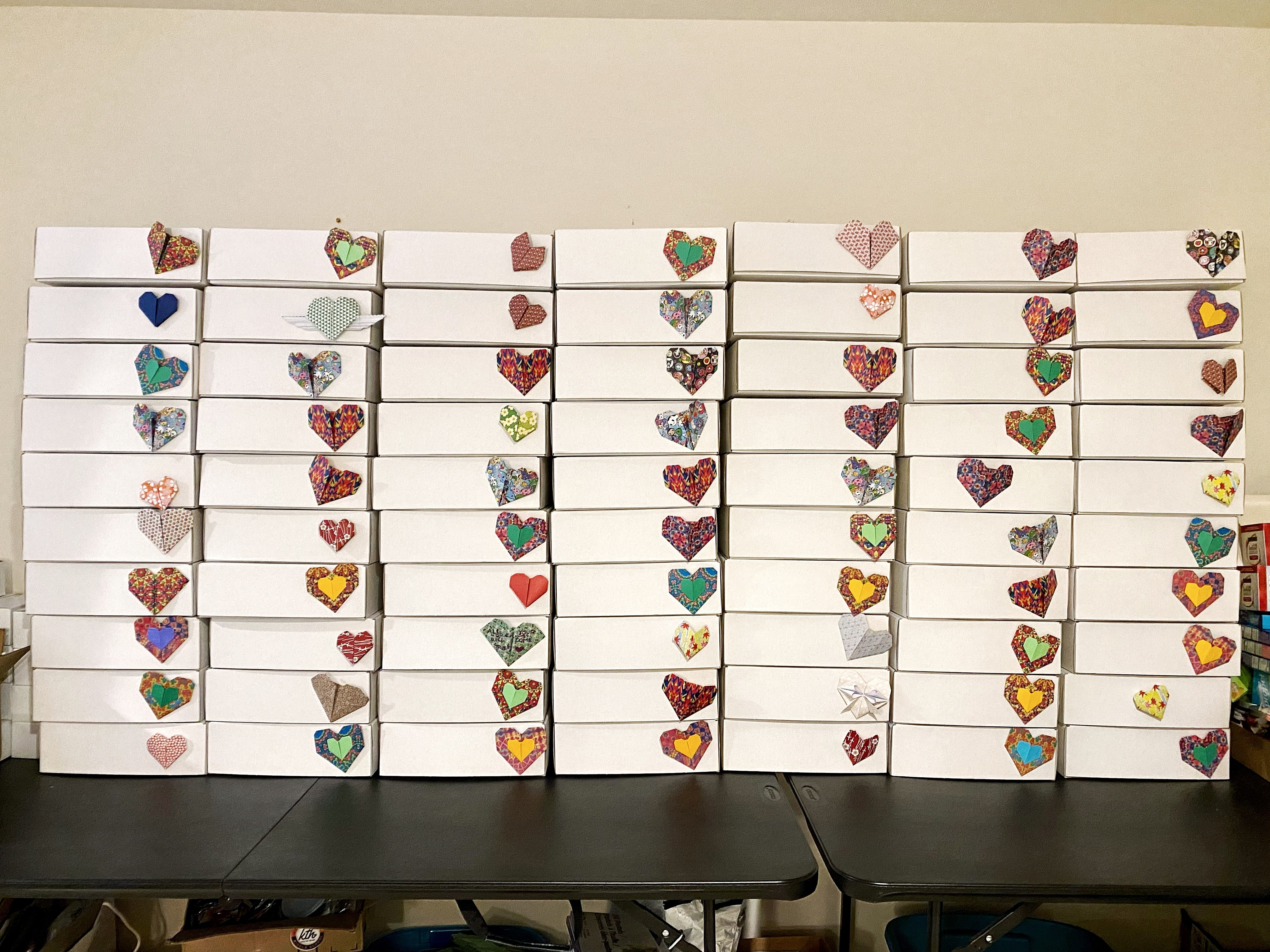 Kits to Heart assembled 70 kits on New Year's Eve 2022!