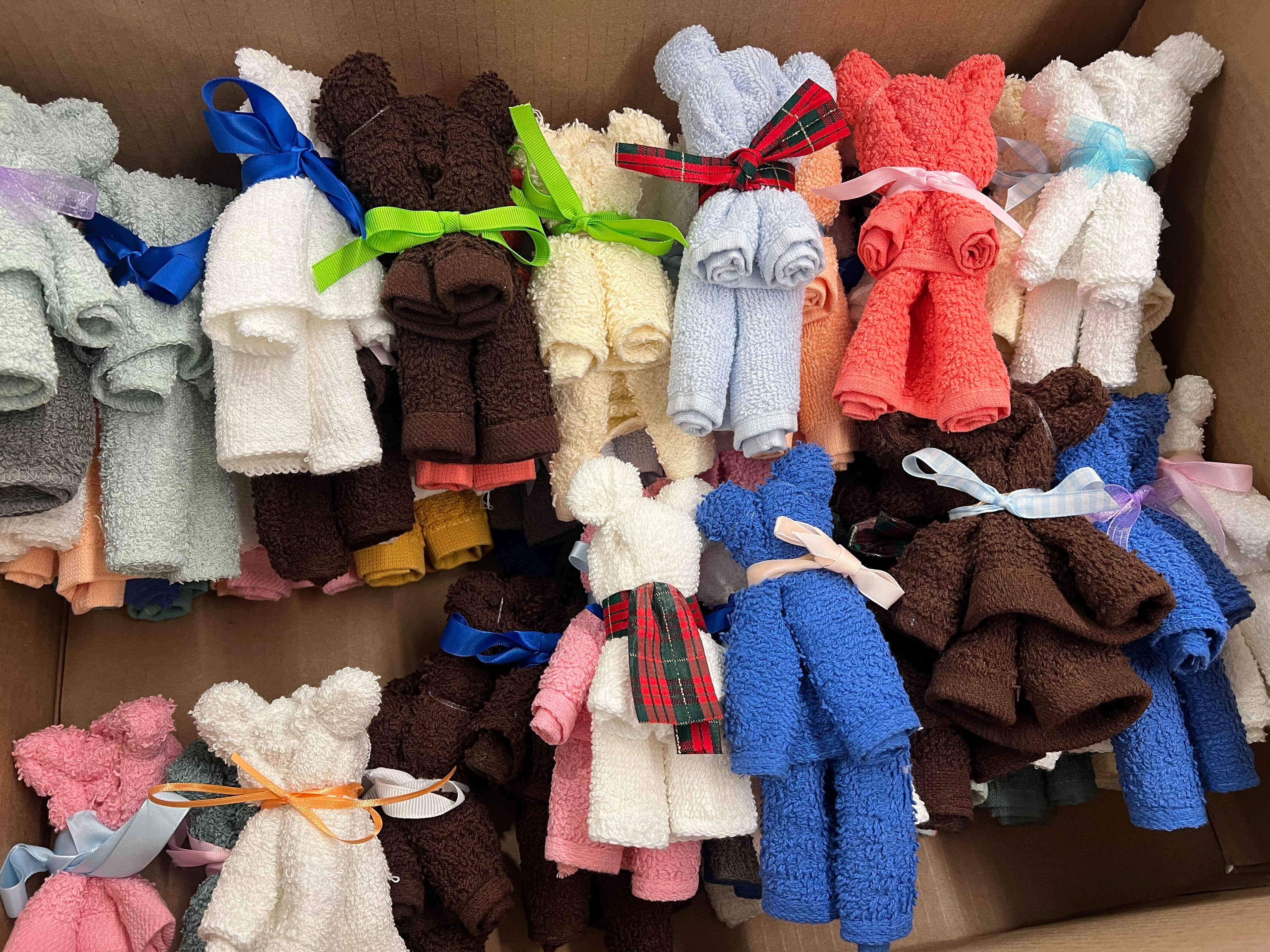 Care bear towels for Kits to Heart by T. Rowe Price associates