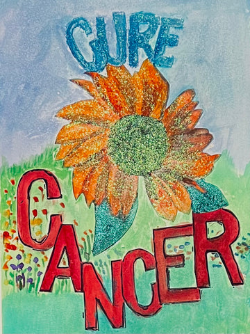 Kits to Heart Art for Cancer Wellness participant artwork