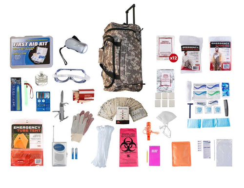 10 Person Survival Kit (72+ Hours) -Red