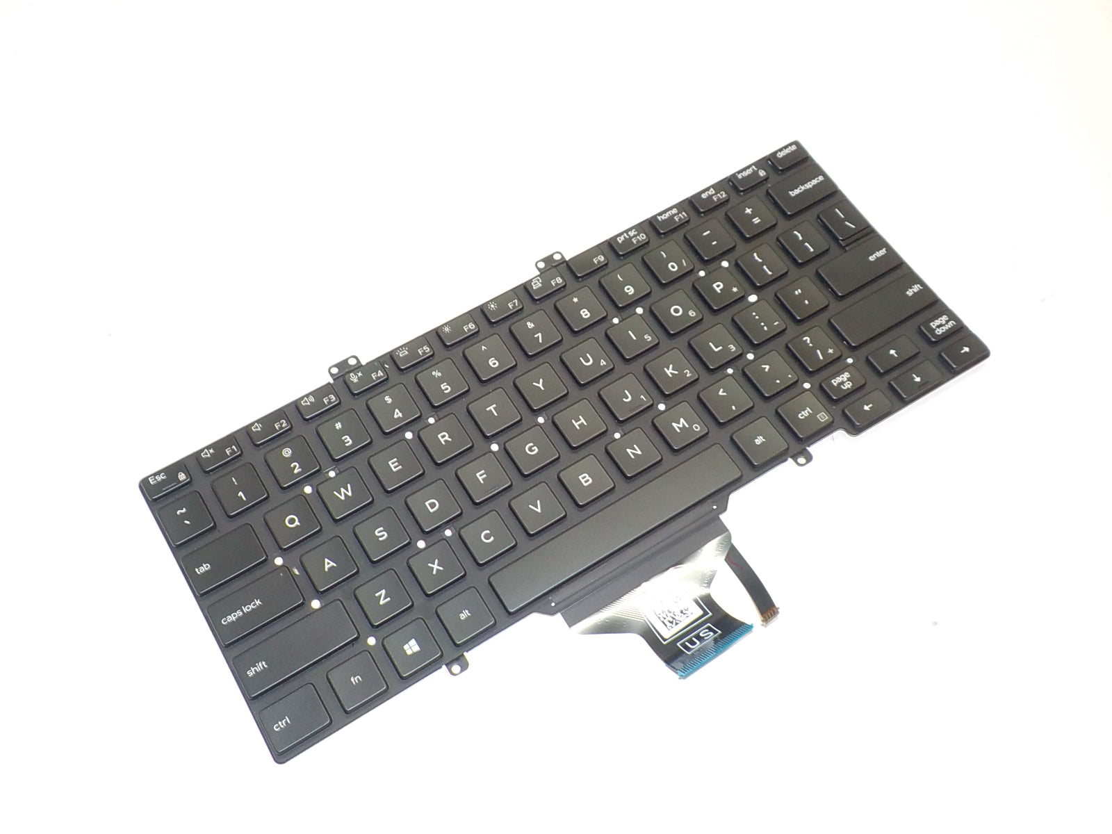 New Dell Oem Latitude 7400 Laptop Keyboard With Backlight Nib02 Rn86f