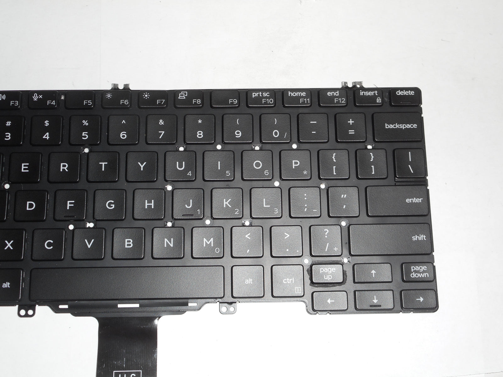 Oem Dell Latitude 53007300 Non Backlit Laptop Keyboard Us Eng Pn 09