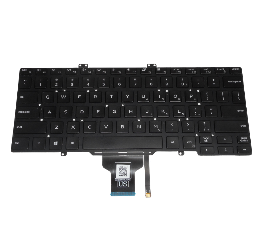 Oem Dell Latitude 7400 Backlit Laptop Keyboard Us Eng Pn F6kcy