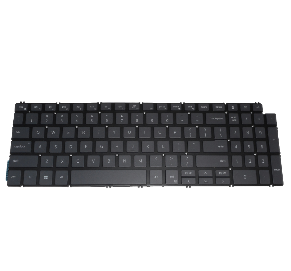 New OEM Dell Inspiron 15 7590 Backlit Laptop Keyboard US-ENG P/N: 1FRF ...