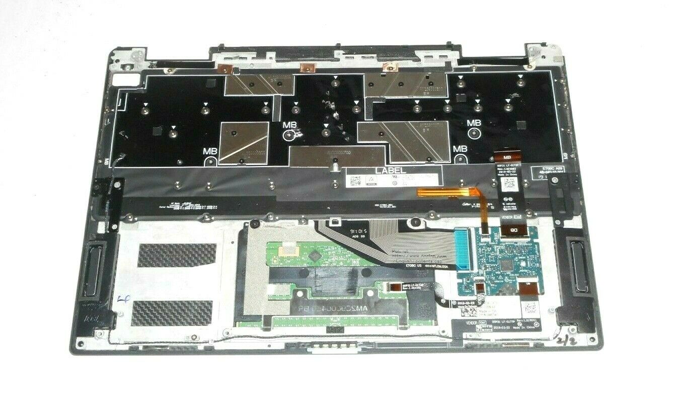 dell xps 13 7390 2 in 1keyboard cover