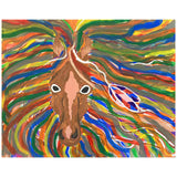 Acrylic Paint on Stretched Canvas, 20 x 16 Original Fine Art, Horse by Gus Kipper WR-1731