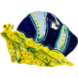 Ceramic Arts Handmade Clay Crafts 4.5-inch x 3-inch Glazed Snail by JKC WR-2786