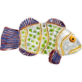 Ceramic Arts Handmade Clay Crafts Fresh Fish 7-inch x 4-inch Glazed made by Patrick Toste and Loreen Bartschi WR-2456