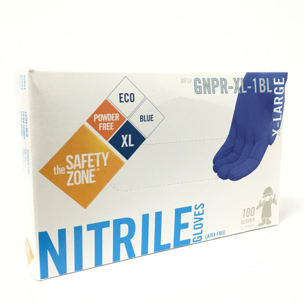 nitrile gloves safety zone