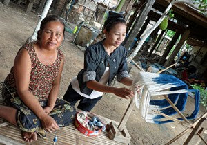Employment for women in rural Laos