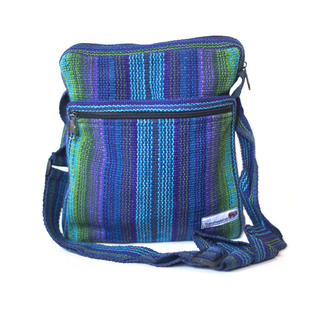 Cross Body Shoulder Bag | Fair Trade Colourful Cotton Bags – From The Source