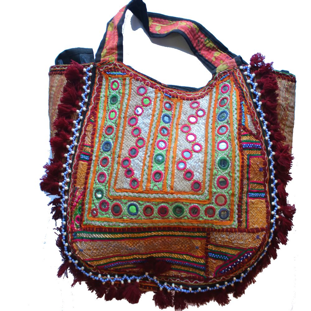 Roomy Upcycled Vintage Boho Bag – From The Source