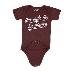 burgundy baby shirt