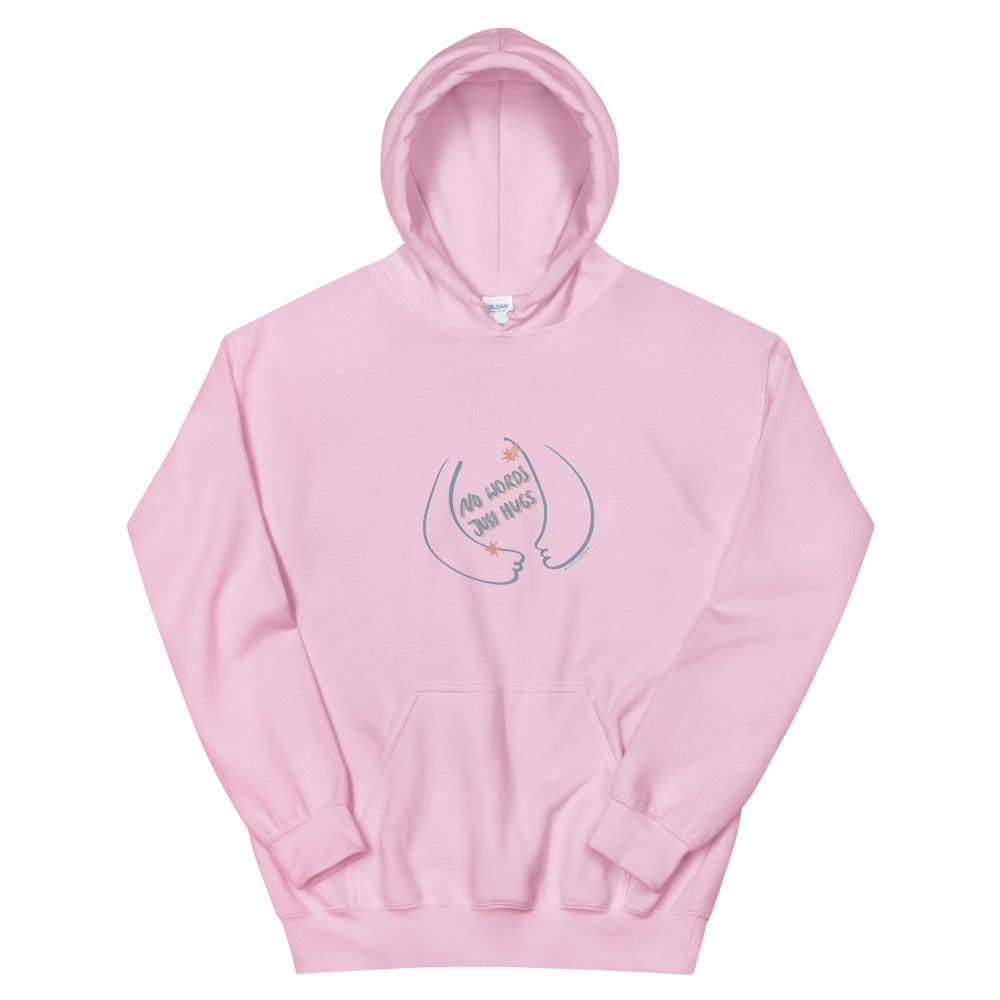 no hugs hoodie