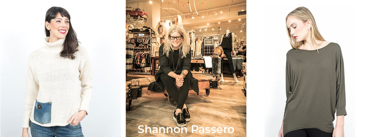 Shannon Passero Canadian fashion designer