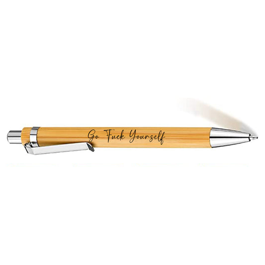 Bamboo Pen - Don't Touch My Fucking Pen – The Paisley Lily Boutique
